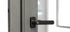 Black CORTIZO handle set  with spindle and screws-318602